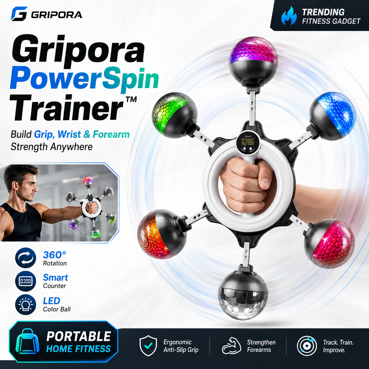 Gripora PowerSpin Trainer